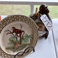 MONKEY DISH, MONKEY PLATE