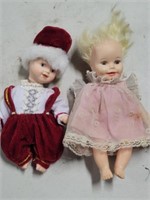 Two 6" Inch Collectible Dolls