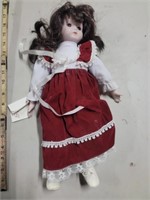 15" Heritage Porcelain Collectible Doll