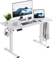 Electric Stand-up Motorized Desk  48x24 in White