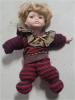 10" Porcelain Collectible Onesie Doll