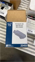 5 Count - 1/2" Conduit LB Set Screw