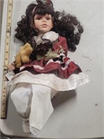 16" Goldenvale Porcelain Collectible Doll