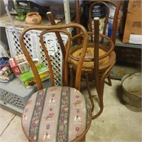 3 ICE CREAM PARLOR CHAIRS