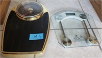 L - LOT OF 2 BATHROOM SCALES (M9)