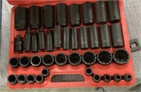 Sunex tools master impact socket set