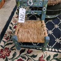 CHILDS HAND PAINTED CHAIR