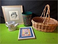 Prints, Pots, Basket,  Decor ++