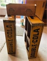 Collectible Crates and Cheese Box