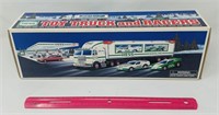Vtg Hess Toy Truck & Racers NOS