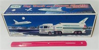 Vtg Hess Toy Truck & Space Shuttle W Satellite