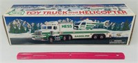 Vtg Hess Toy Truck & Helicopter NOS