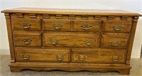 Modern oak chest