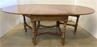 Pennsylvania House gate leg drop leaf table