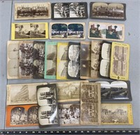 Group of Antique Stereo Cards