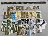 Group of Vintage Postcards, Photos, and More