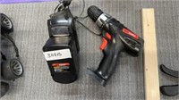 Drill master cordless drill with battery and