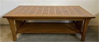 Stickley Modern Mission Tile top coffee table