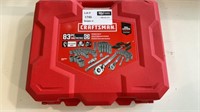 (Q) CRAFTSMAN 83pc SAE/METRIC SOCKET SET(ratchets