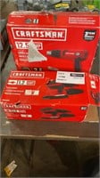 (Q) CRAFTSMAN CORDED HEAT GUN & DETAIL SANDER,