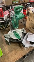 (Q) METABO 10in CHOP SAW, WORKS