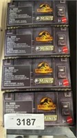 4 boxes of  Jurassic World minis