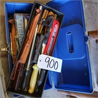 TOOL BOX OF ASSORTED ITEMS