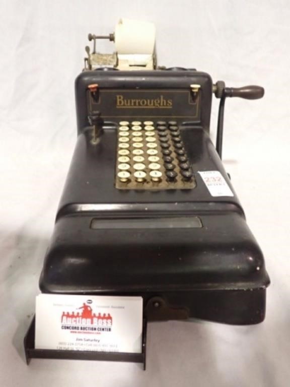 BURROUGHS ADDING MACHINE