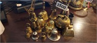 LOT OF (17) SMALL COLLECTOR BELLS