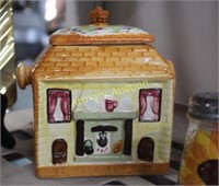 OCCUPIED JAPAN COTTAGE JAR - HARMONWARE