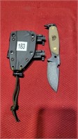 Esee usa knife with sheath