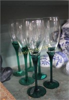 PIER ONE CHAMPAGNE STEMS