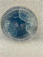 2022 Australian kangaroo, 1ounce silver round