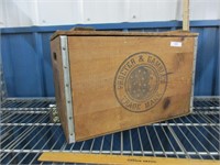 WOOD BOX vintage P&G @18x12x12 great condition