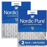 1 LOT, 3 Assorted Air Filters, 2 Nordic Pure