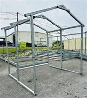 8x8 GREENHOUSE FRAME