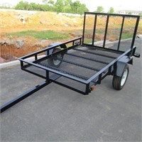 2022 Freedom 4X7 Utility Trailer W/Gates & Tilt