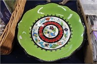HAND PAINTED & HAND CRAFTED KASHMIR ROUND PLATTER