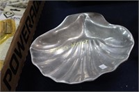 WILTON CLAM SHELL BOWL - PEWTER
