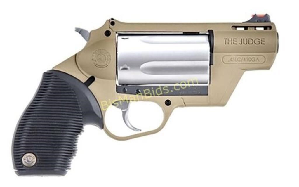 TAU PUBLIC DEFENDER 45LC 410GA 2" SS CYL FDE 5RD