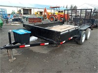 2023 12' T/A Landscape Trailer