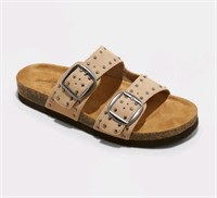 Women's Devin Two Band Footbed Sandals