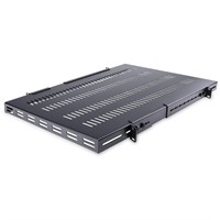 StarTech.com 1U 4-Post Adjustable Vented Server