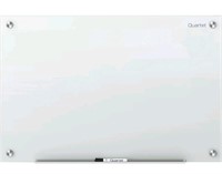 Quartet Magnetic Glass Dry Erase White