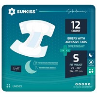 SUNKISS TrustPlus Overnight Adult Diapers with