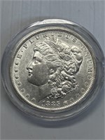 1885 O Morgan silver Dollar
