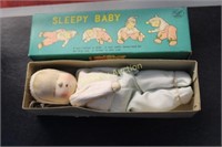 SHACKMAN SLEEPY BABY IN ORIGINAL BOX 1957