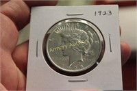 1923 SILVER PEACE DOLLAR