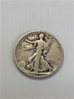 1933 W Walking Liberty Silver Half Dollar