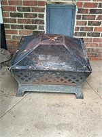 Fire pit rusty used & enjoyed